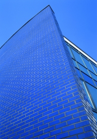 Blue glazed-office Blue glazed-office